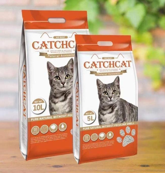 CatchCat Bentonite Cat Litter Rose 10L