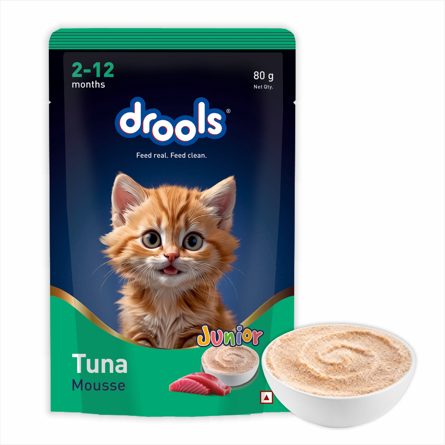 Drools Tuna Mousses Kitten 80g