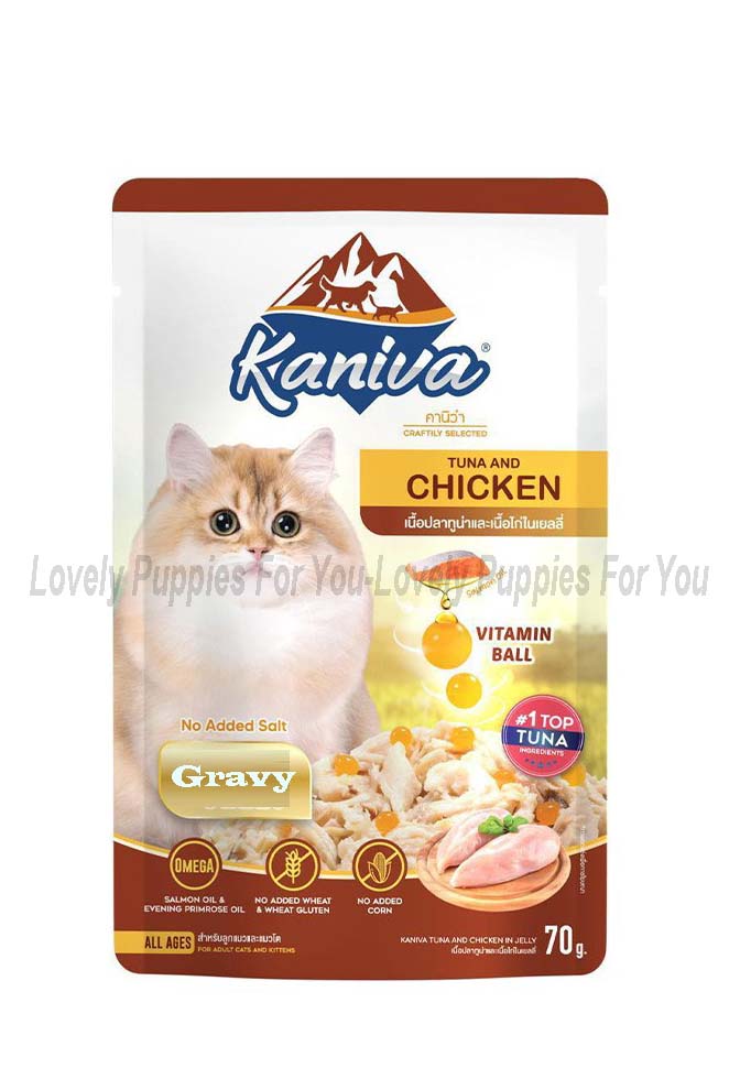 Kaniva Tuna & Chicken Pouch 70G Gravy