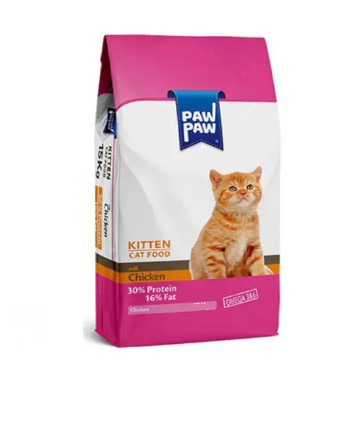 Paw Paw Kitten Dry Cat Food Chicken 15kg