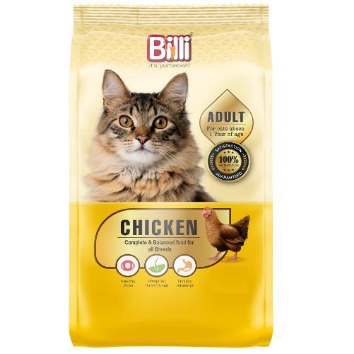 Billi Adult Dry Cat Food Real Chicken 3KG