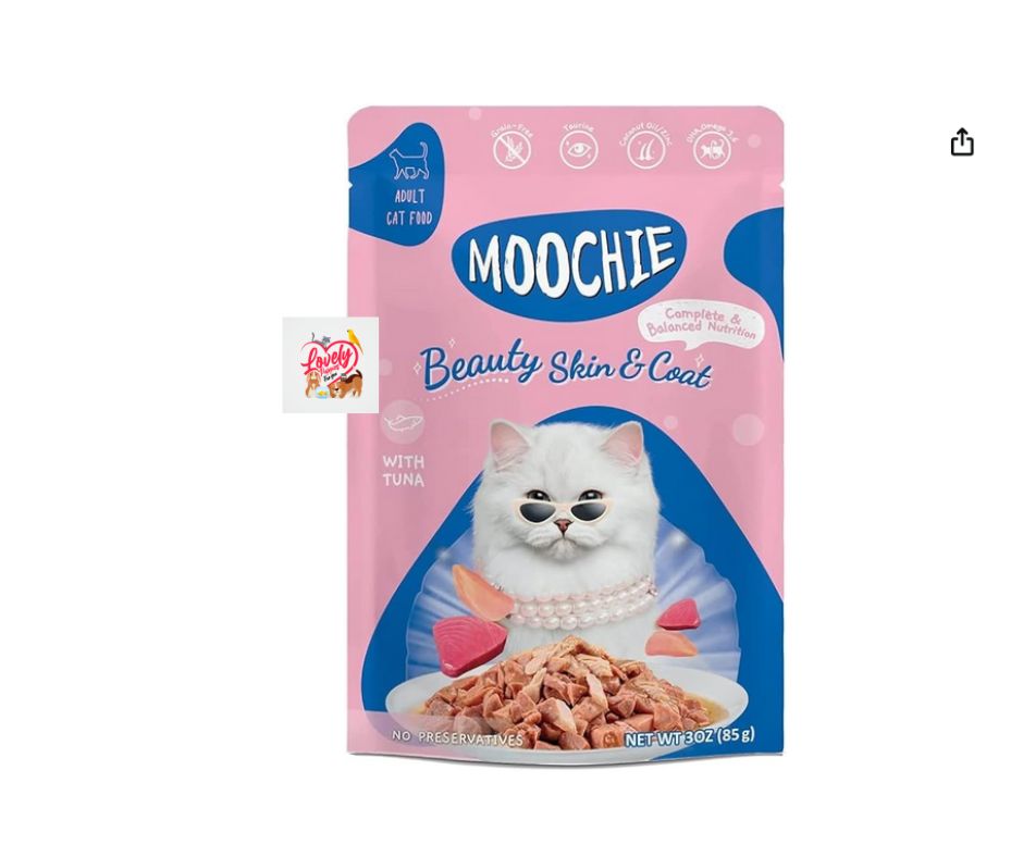 MOOCHIE MINCE WITH TUNA BEAUTY SKIN COAT 70gm