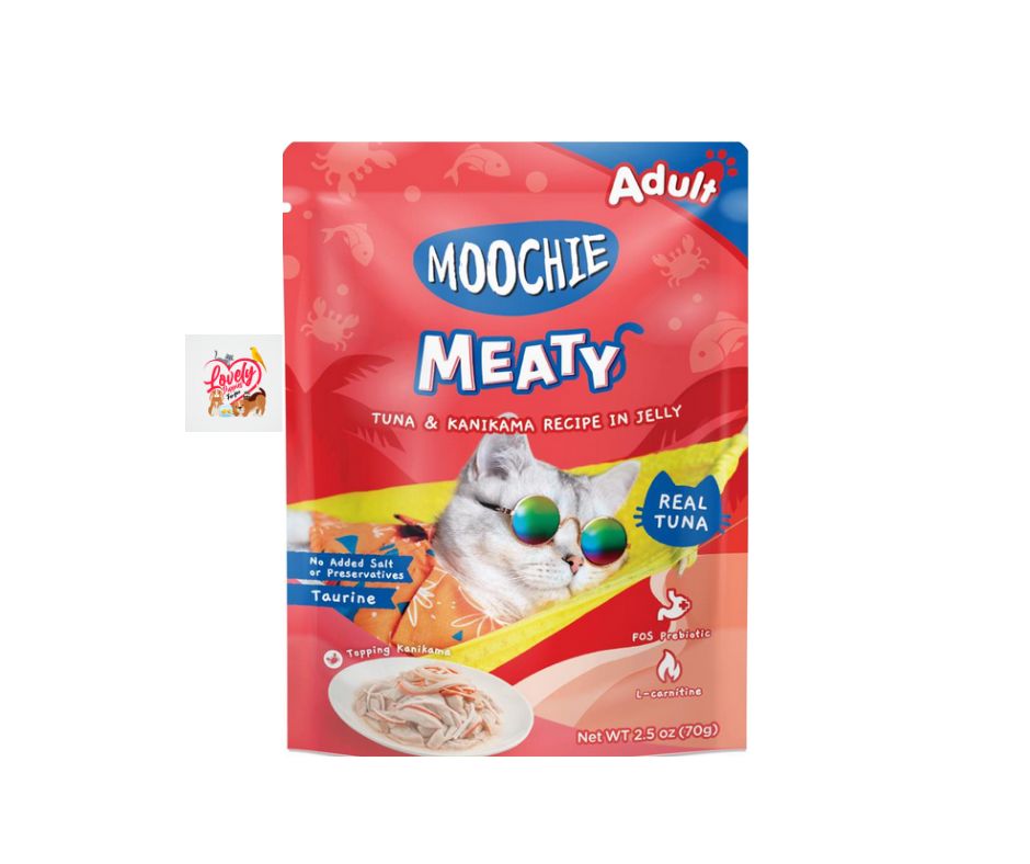 MOOCHIE TUNA & KANIKAMA RECIPE IN JELLY 70gm
