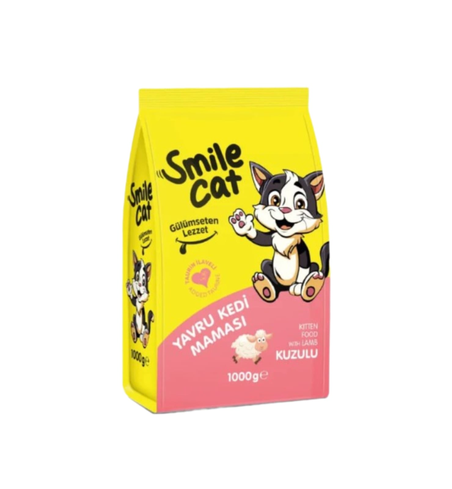 Smile Cat Kitten Dry Cat Food With Lamb 1Kg