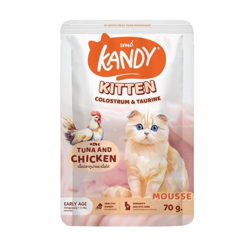 Kandy Kitten Wet Food Colostrum & Turine (Mouses) 70Gm